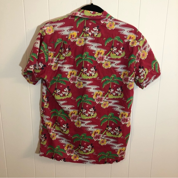 Mickey & Co by JG Hook Hawaiian Mickey Mouse Shirt Small - Picture 4 of 4